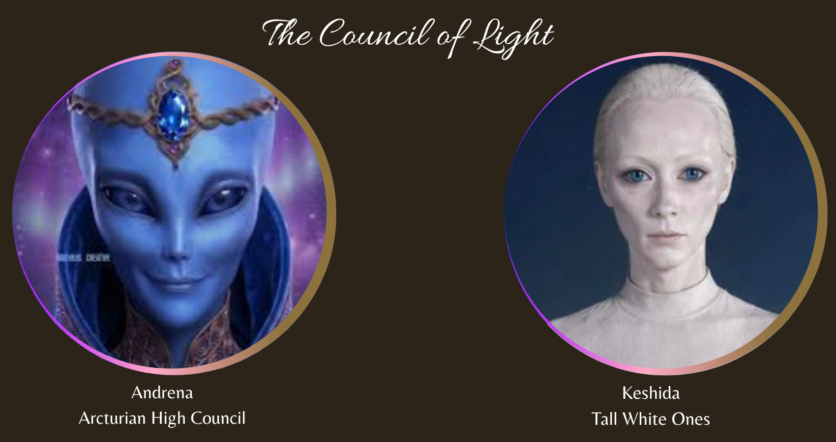 The Council of Light — Andrena & Keshida