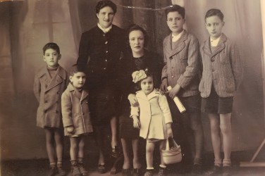 Foto storica di famiglia italiana