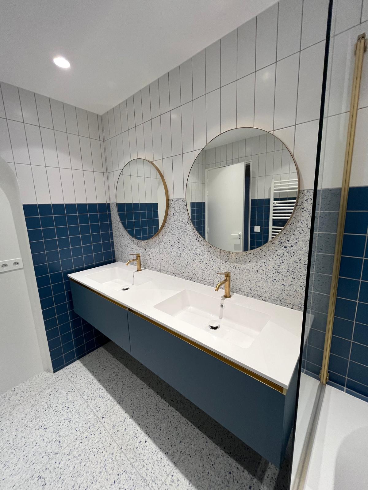 Salle de bain moderne