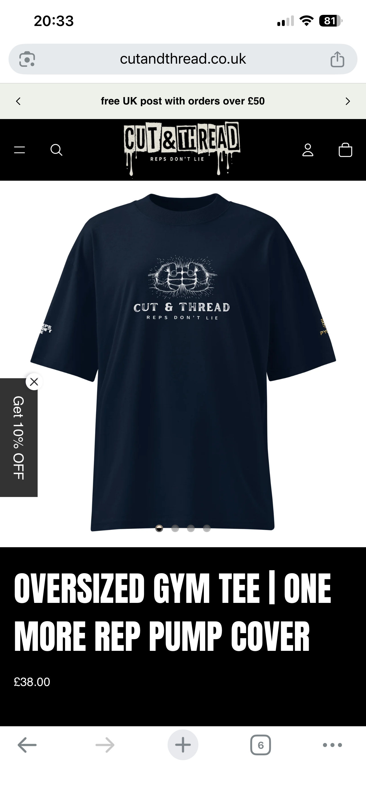 One More Rep Collection — Oversized Pump Cover Tee