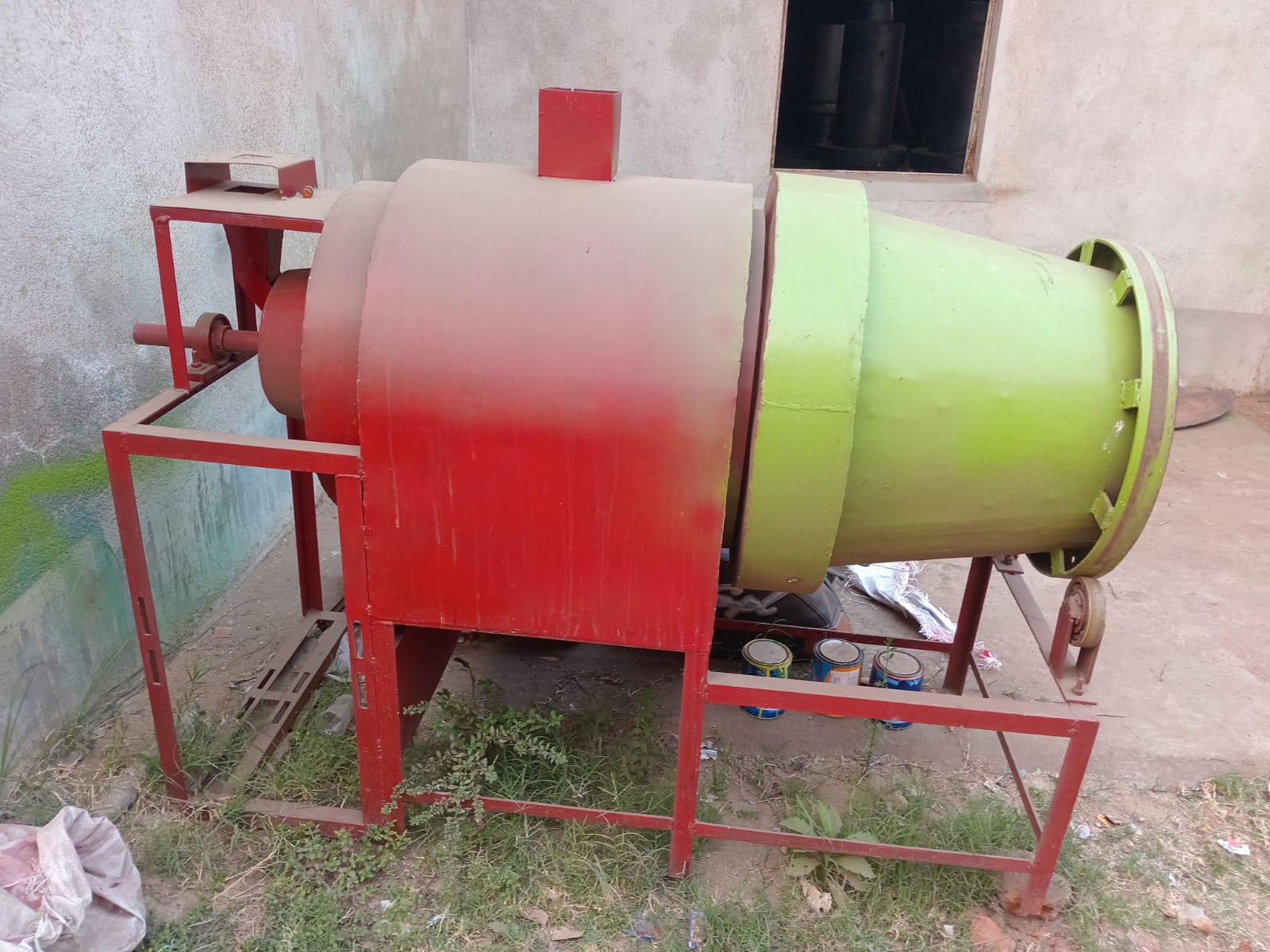 Industrial Rice Puffing Machine