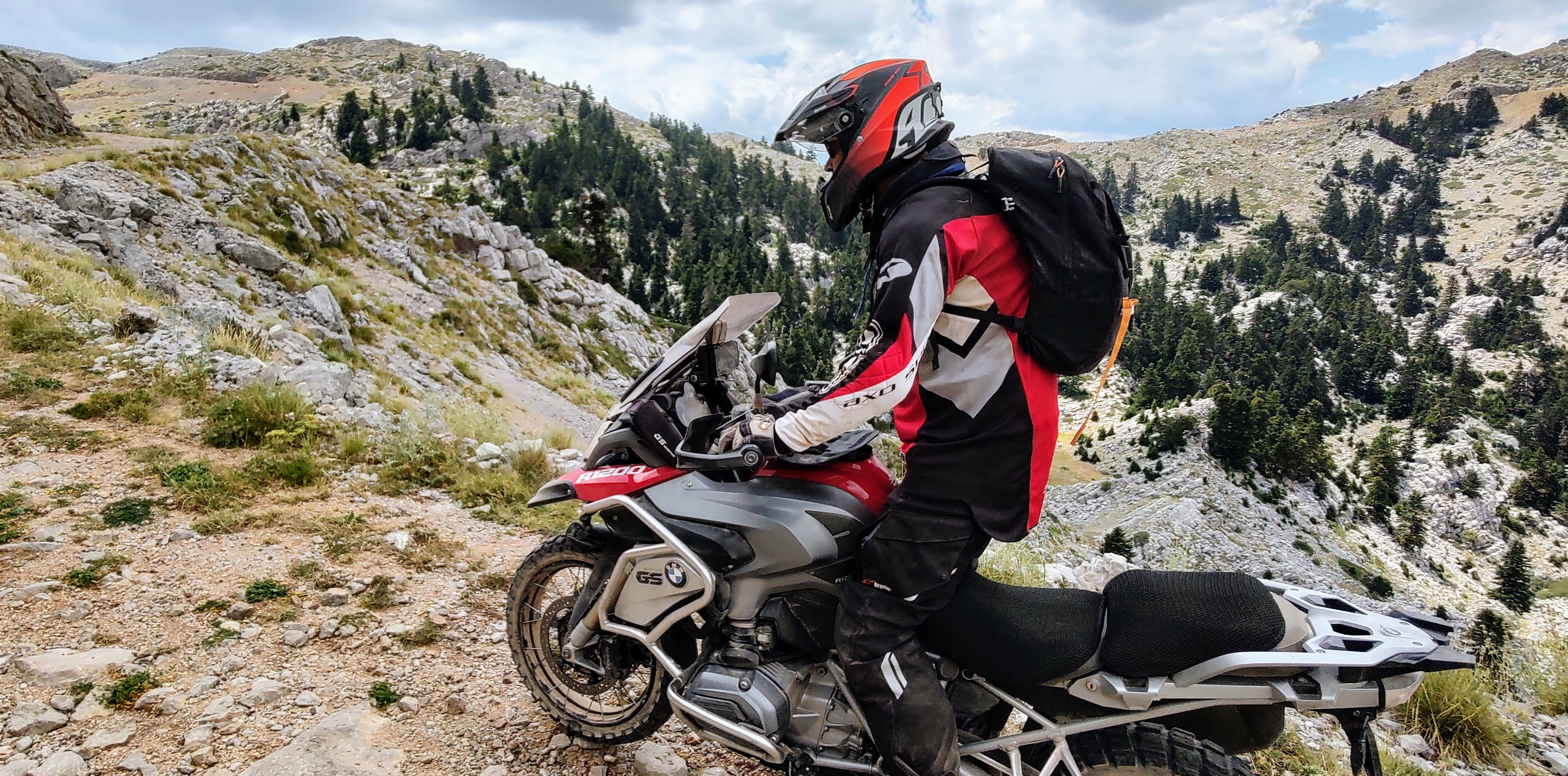 BMW GS in montagna
