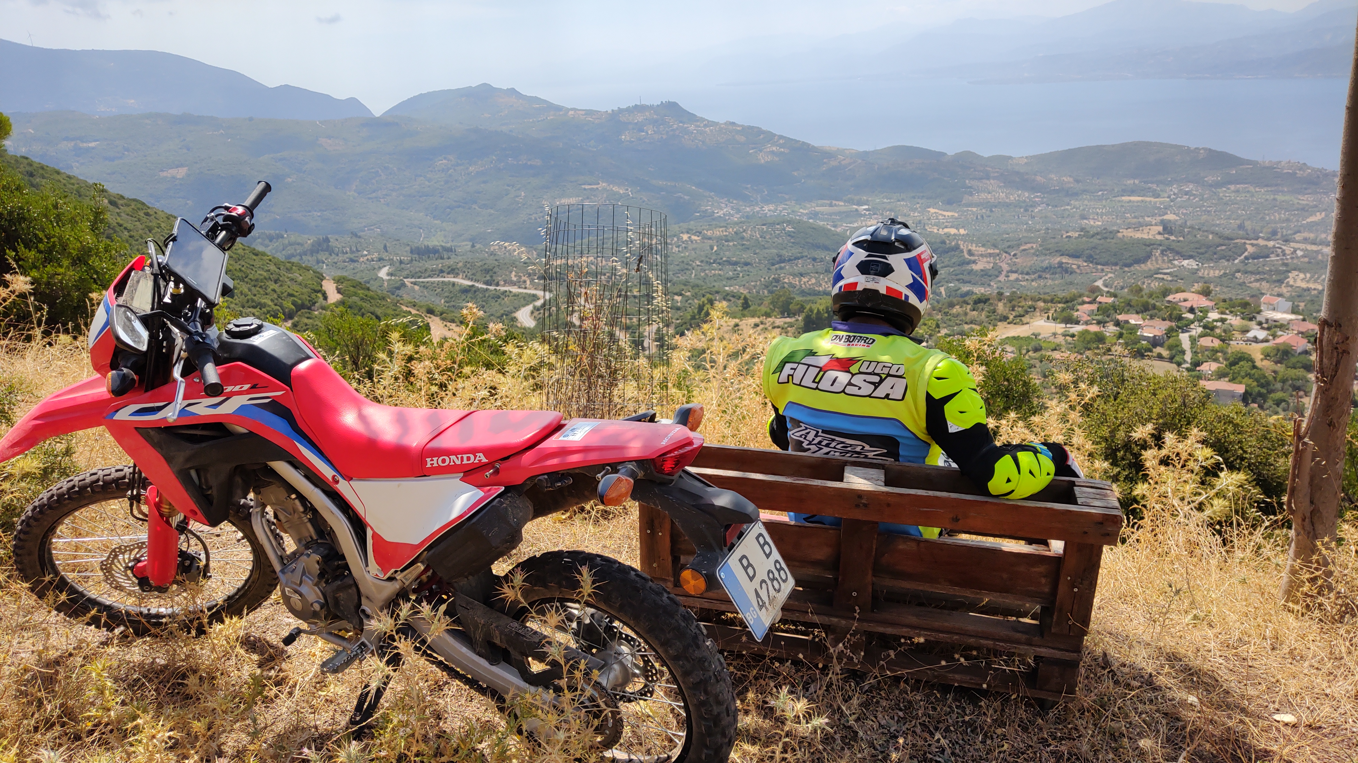 Honda CRF vista panoramica
