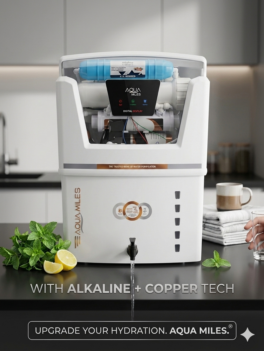 Aqua Miles alkaline copper RO water purifier price in Lucknow
