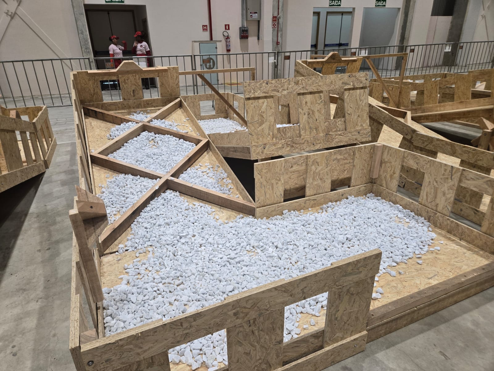 RoboCup Brazil — gravel rubble course