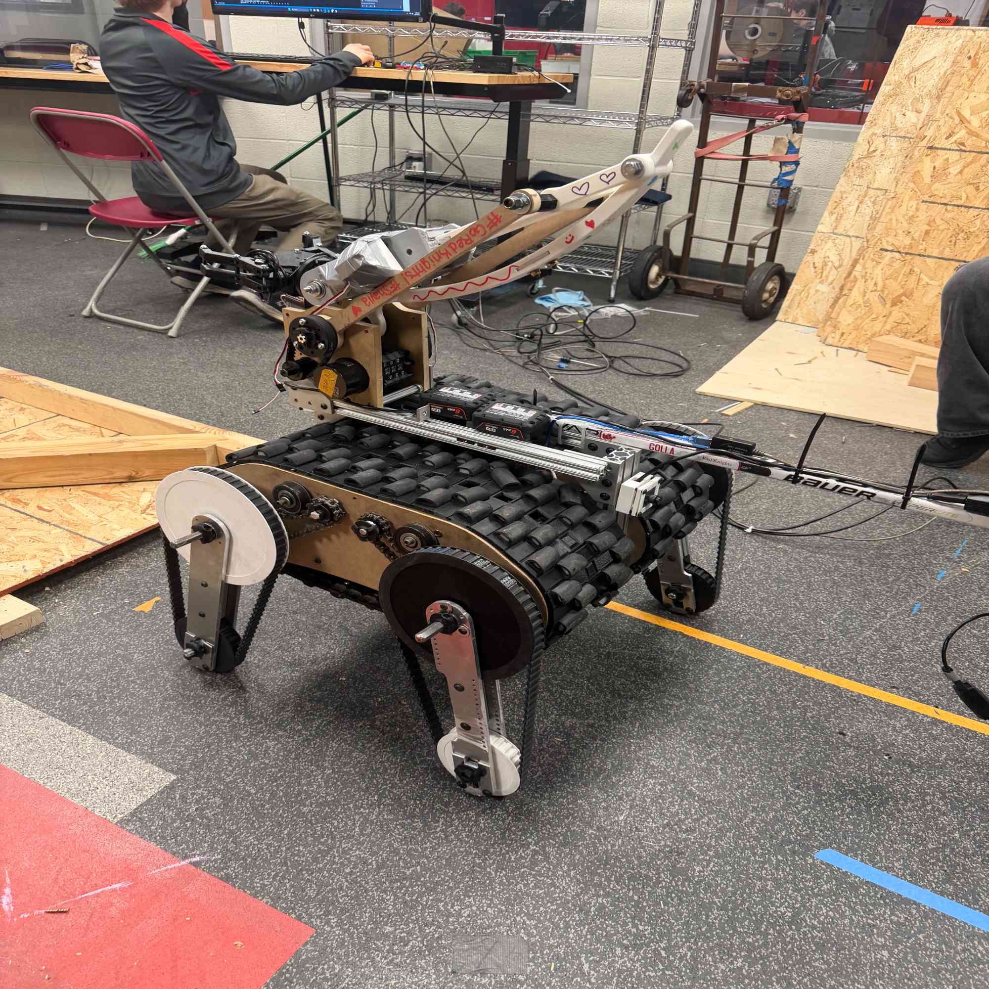 RoboCup Korea — robot in workshop