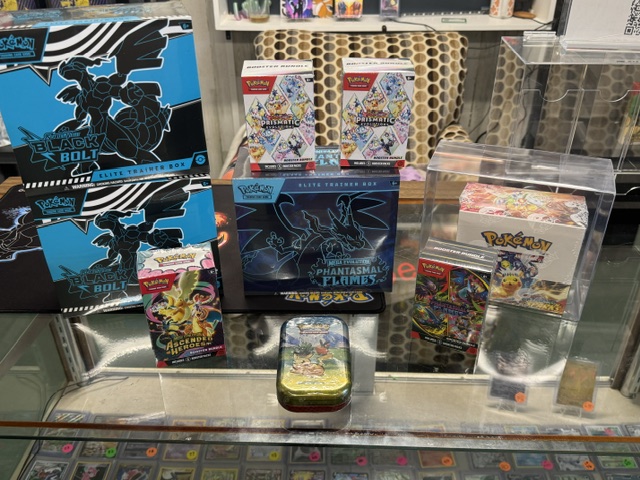 Rocket Card Shop interior