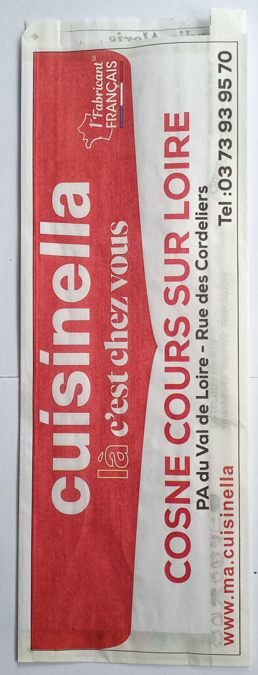 Sac à pain publicitaire Cuisinella