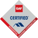 GAF Certified Residential Roofing Contractor