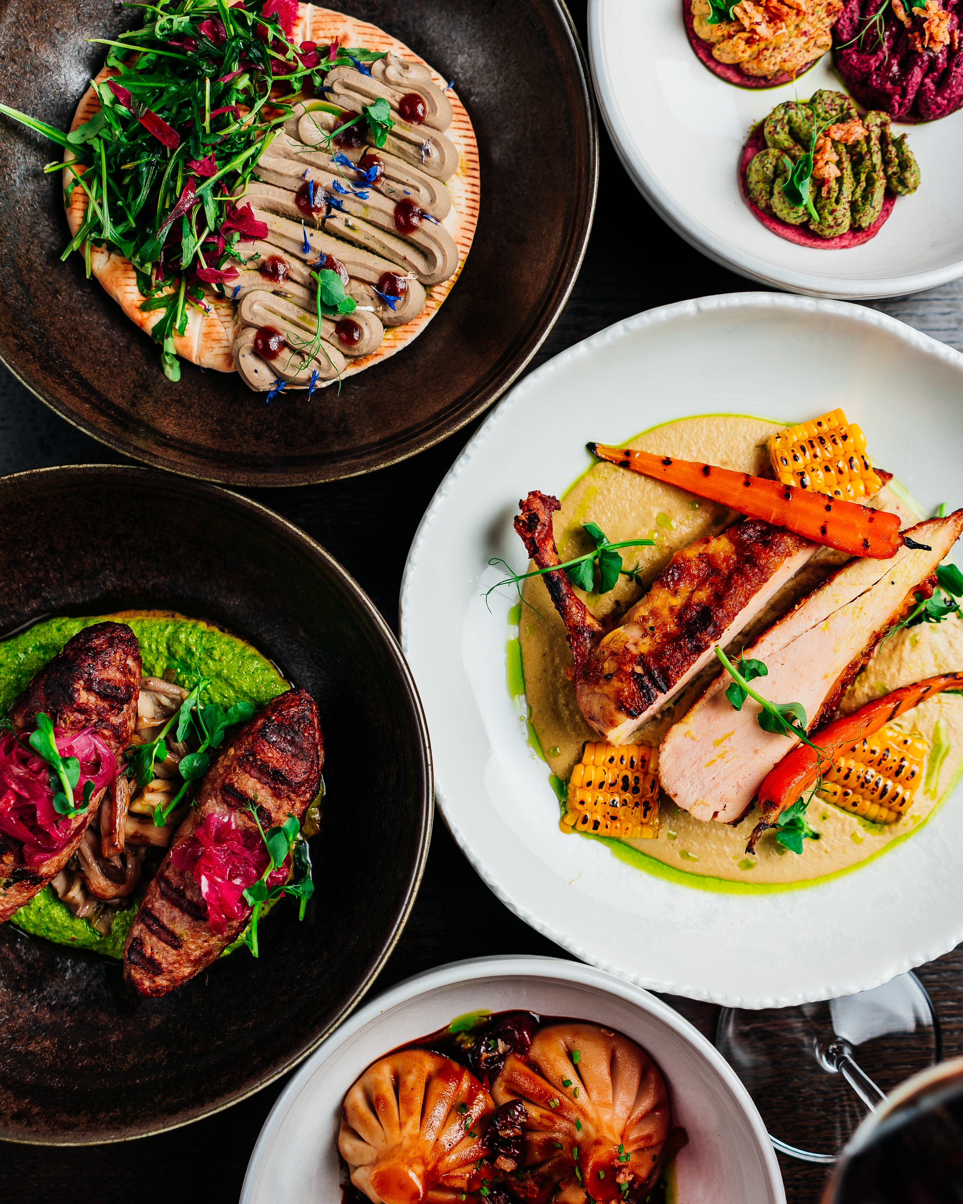 Signature dishes selection