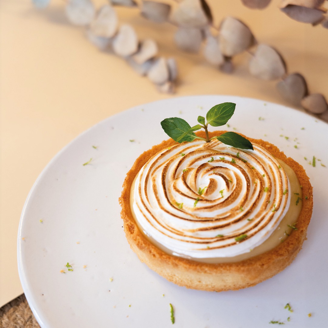 Tarta de limón merengada
