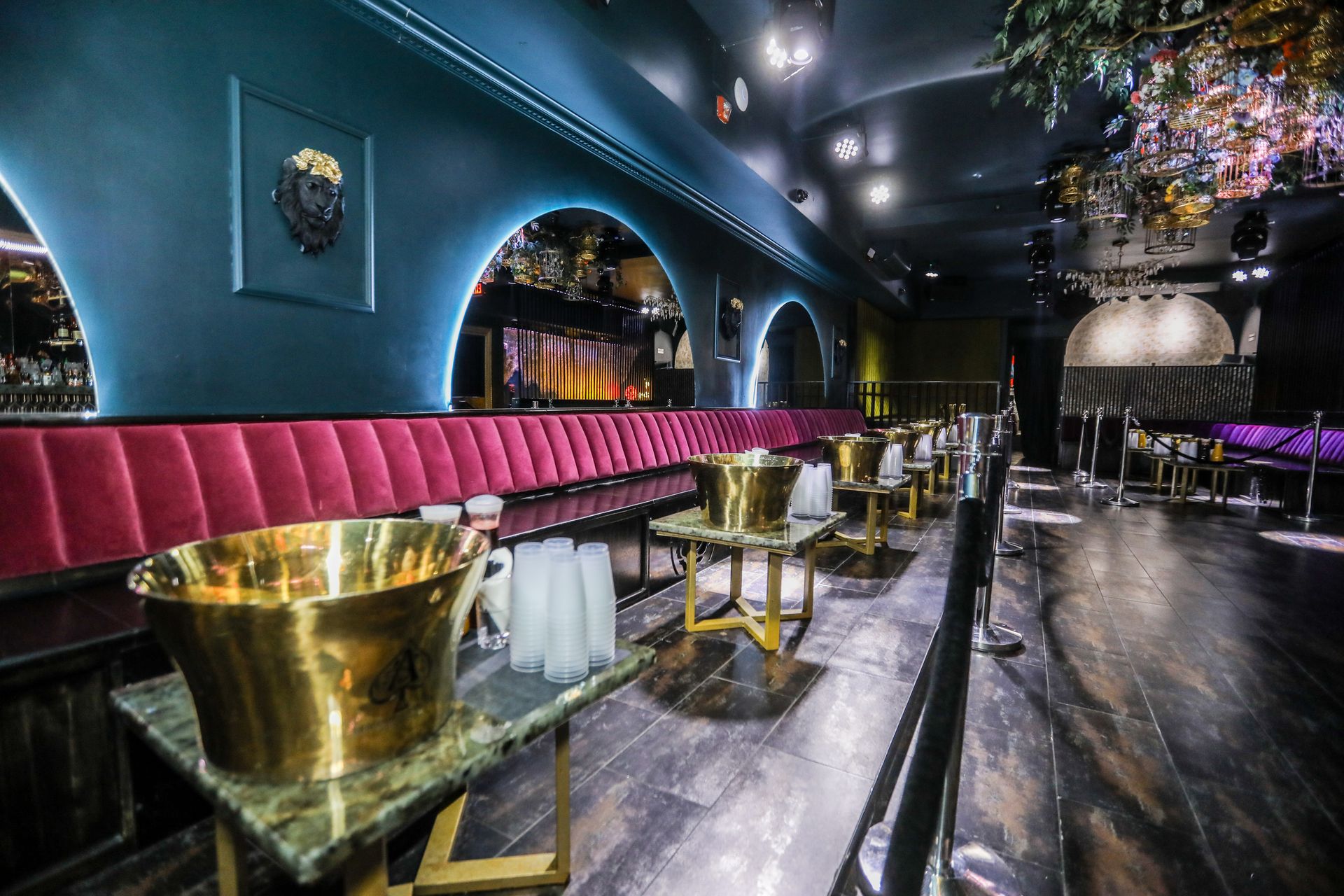 Champagne Row · Magenta Booth