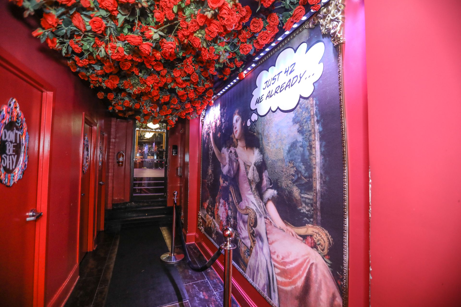 Powder Room · The Rose Hallway