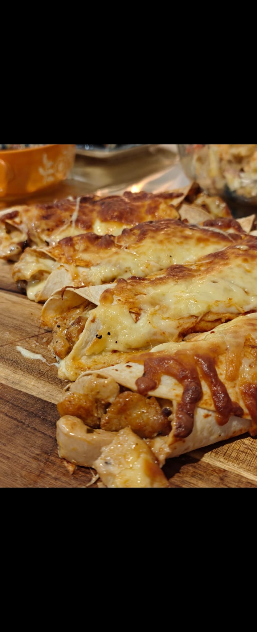 Cheesy Chicken Flatbread