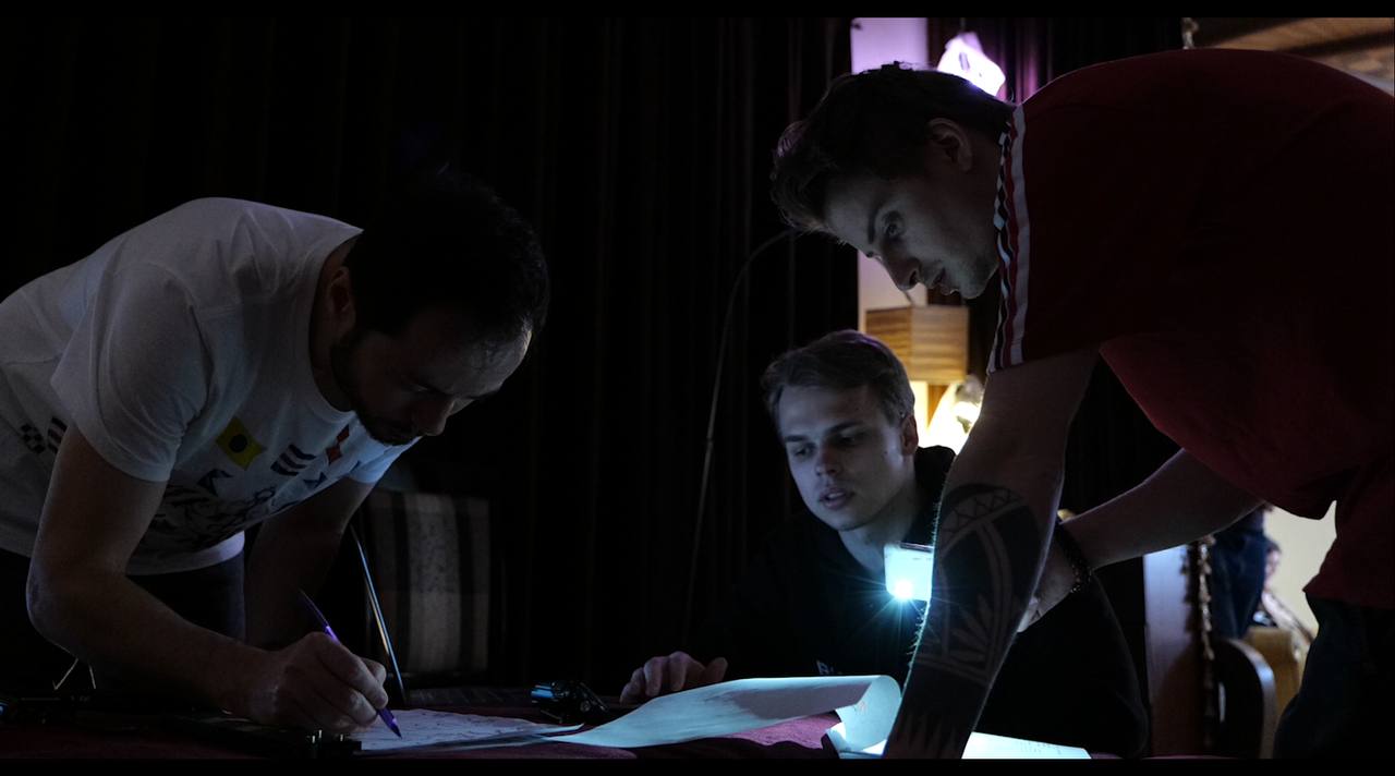 Behind the scenes photograph — Valeriy Rudenko film production, frame 03