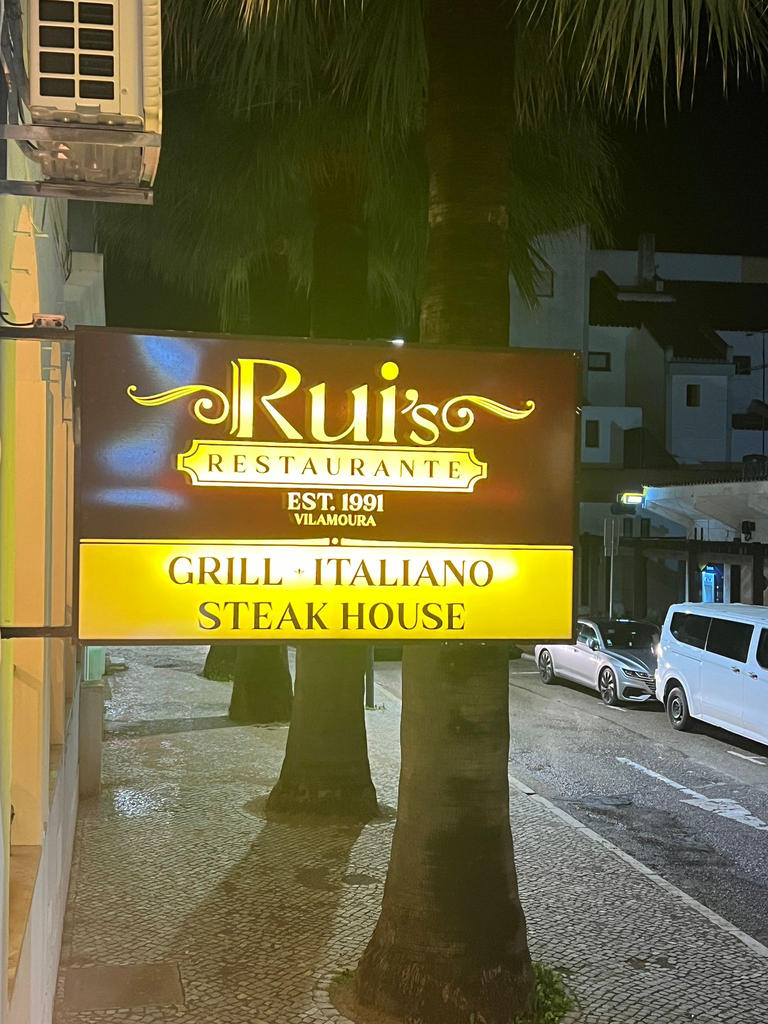 Restaurant sign