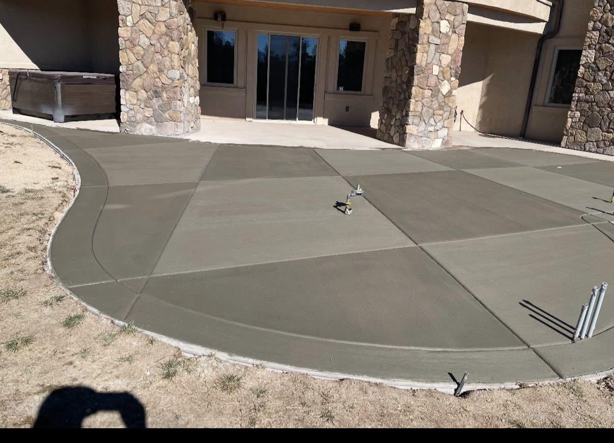 Rebar Prep · Driveway in Progress