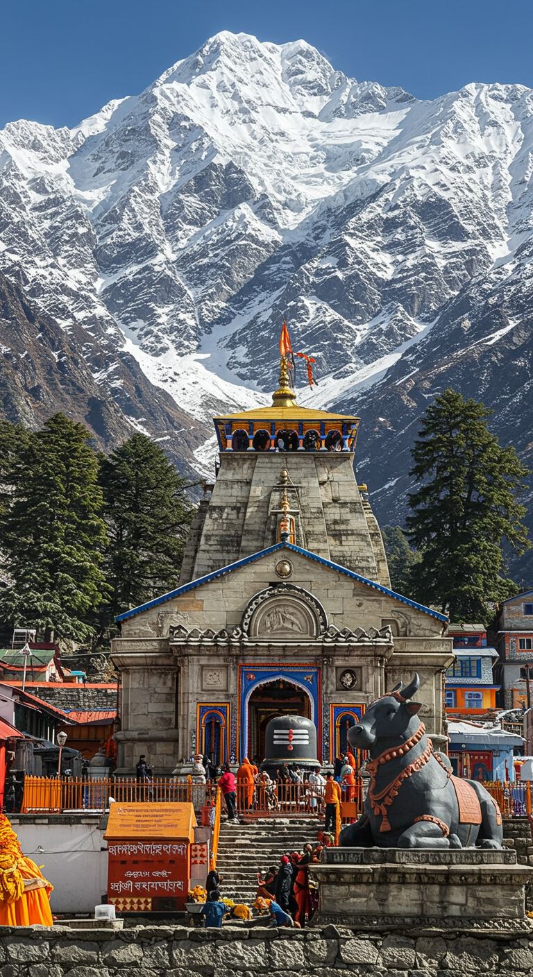 Kedarnath Jyotirlinga Temple Uttarakhand - darshan timings, travel guide, pooja booking