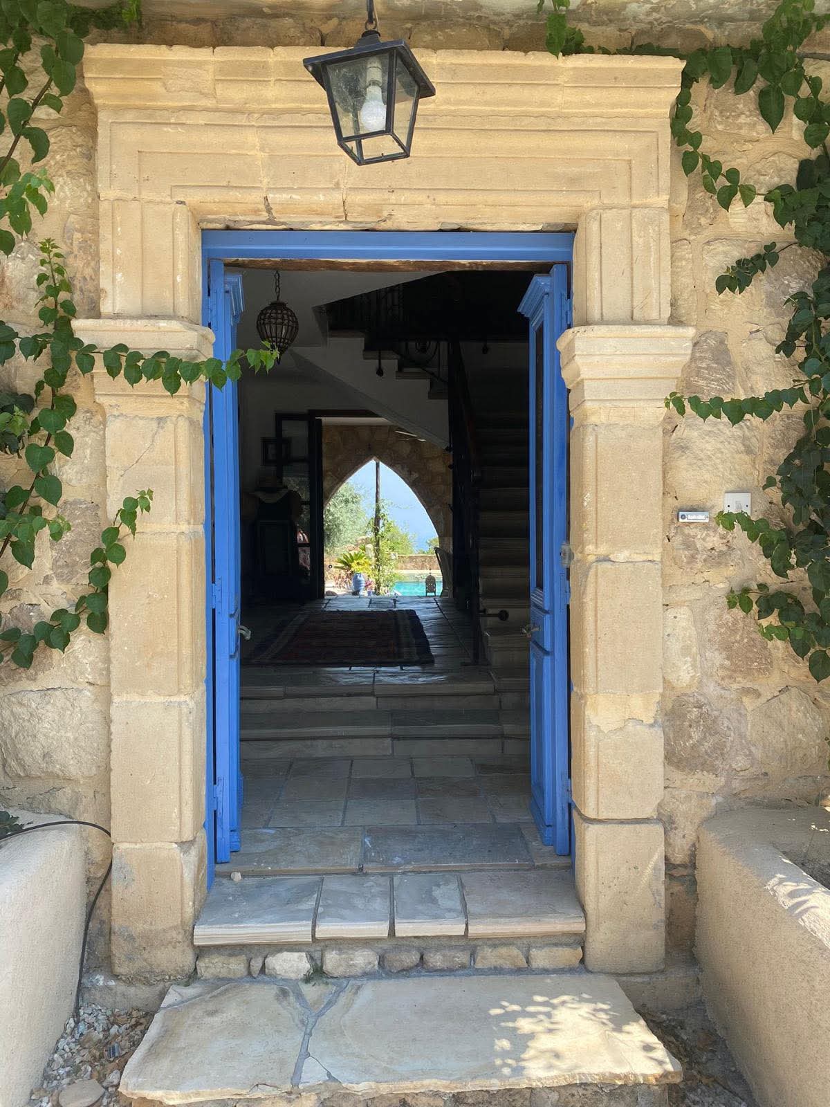 Cyprus villa entrance