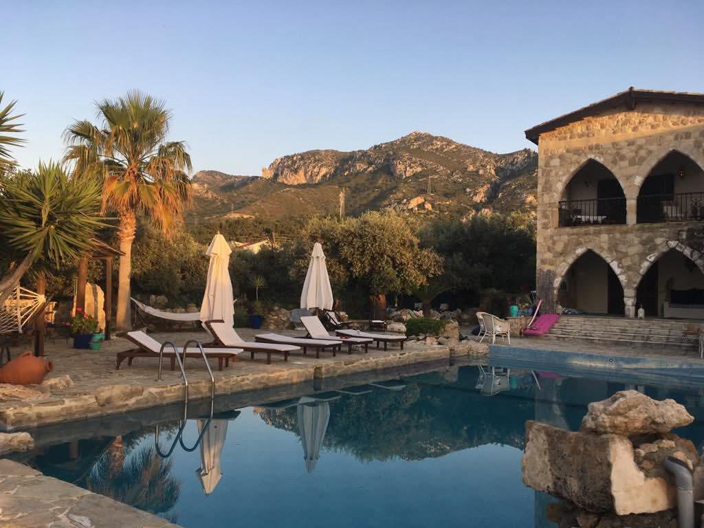 Cyprus villa with mountains