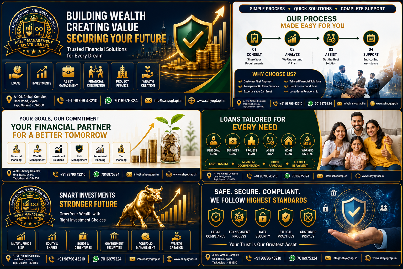 Long-term financial growth partnership