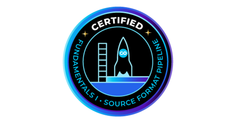 Copado Fundamentals I – Source Format Pipeline Certified Badge