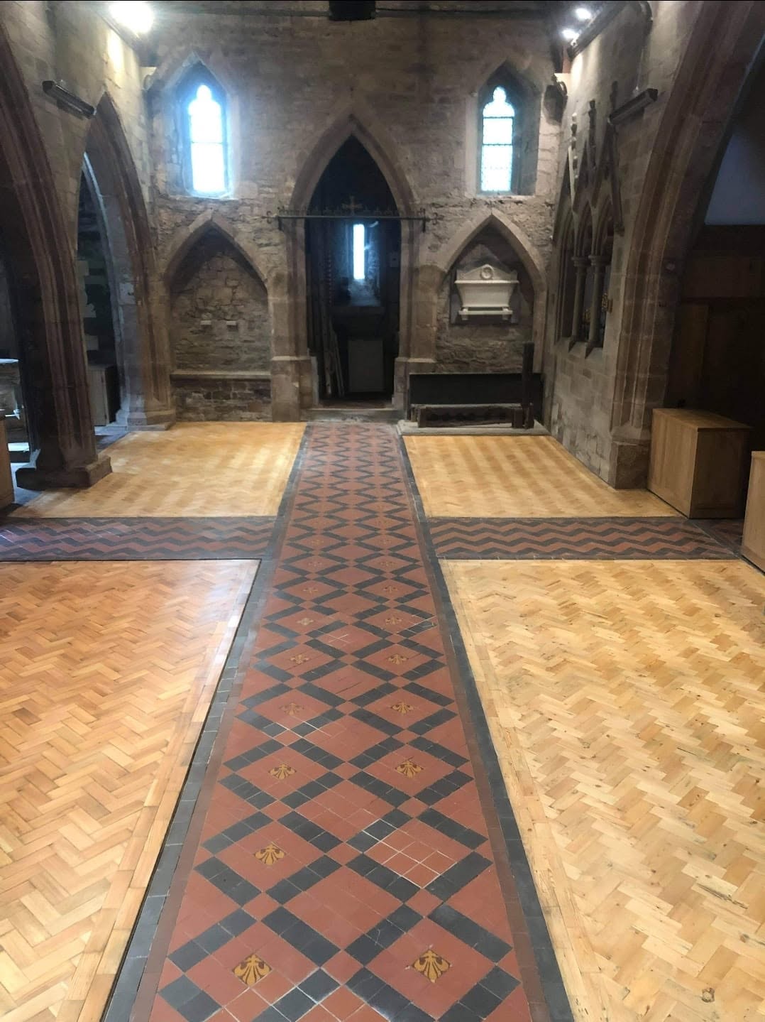 Maple Woodblock Flooring