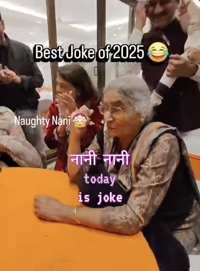 Best Joke of 2025 - Naughty Nani