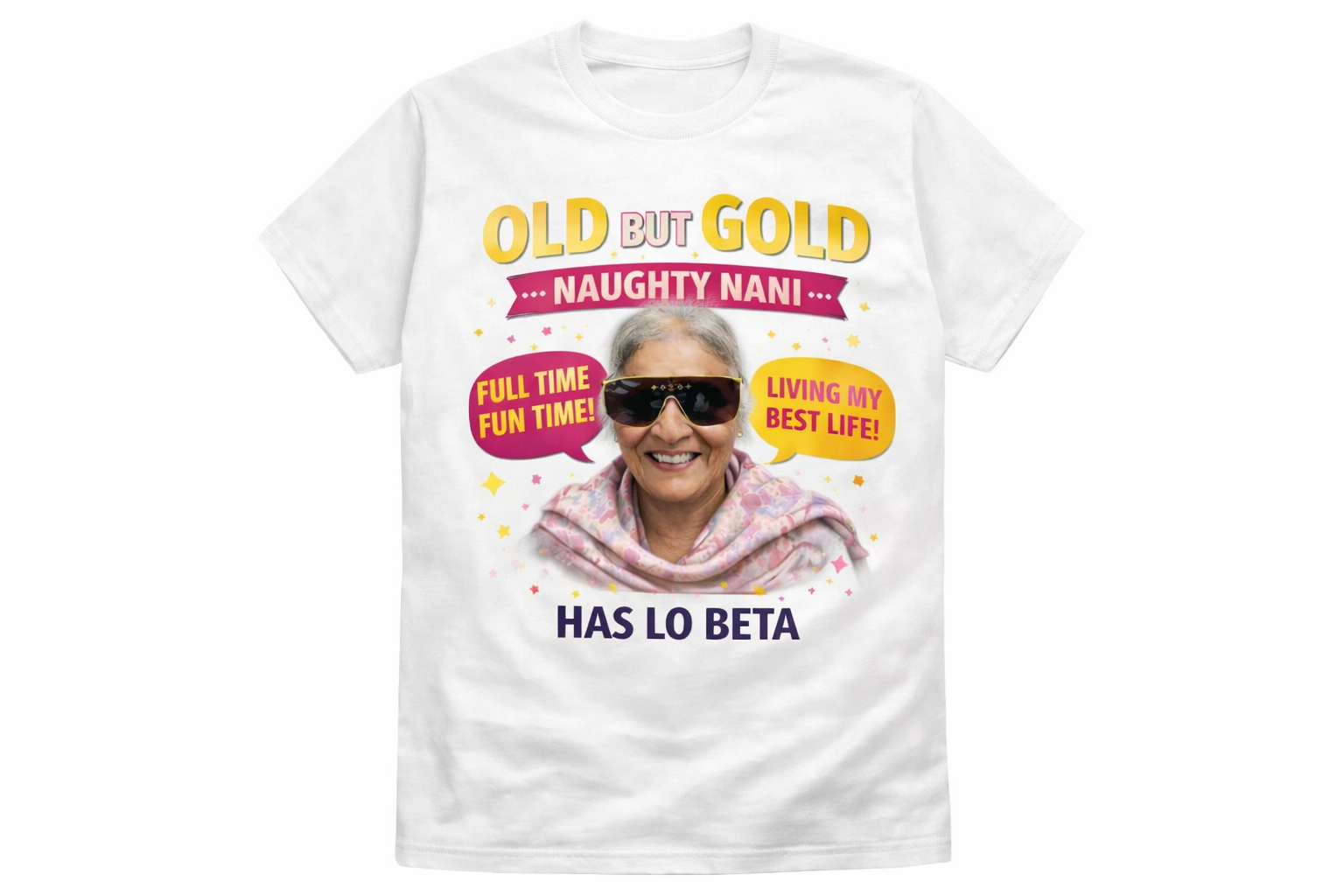 Old But Gold - Naughty Nani Tee