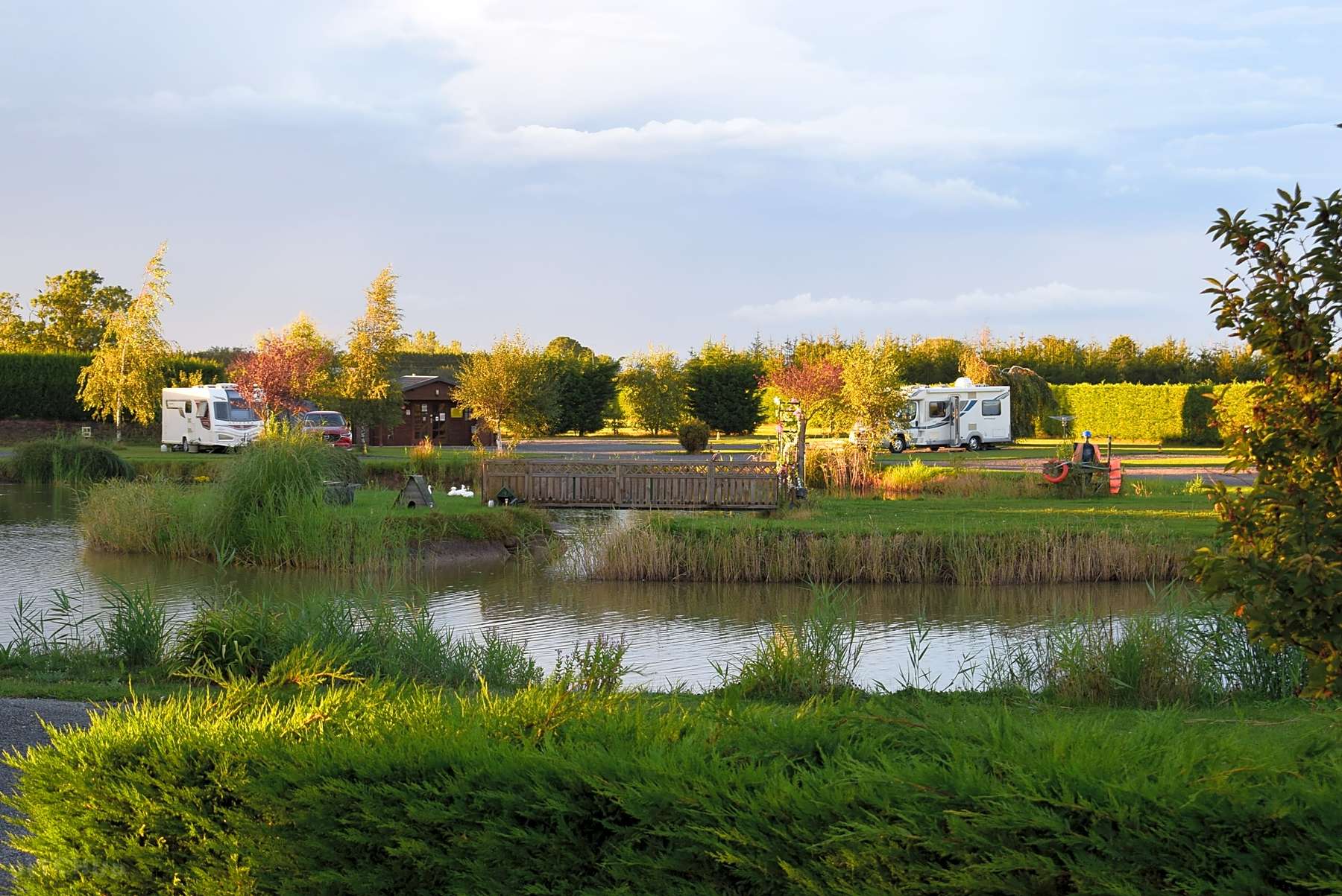 Caravan pitch
