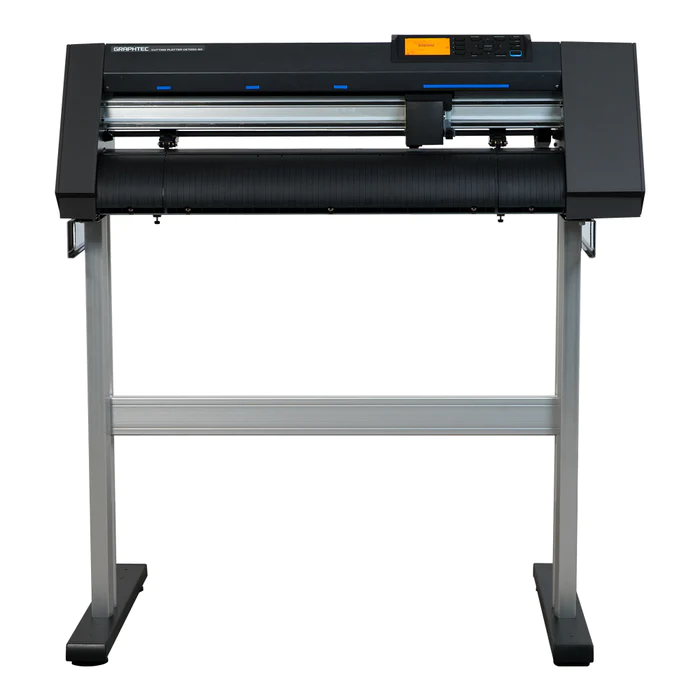 ED Tech Depot vinyl cutter — Graphtec-style cutting plotter on stand