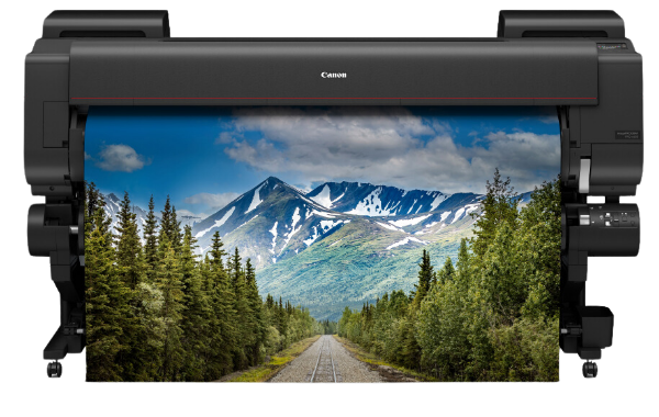 Wide-format poster printer