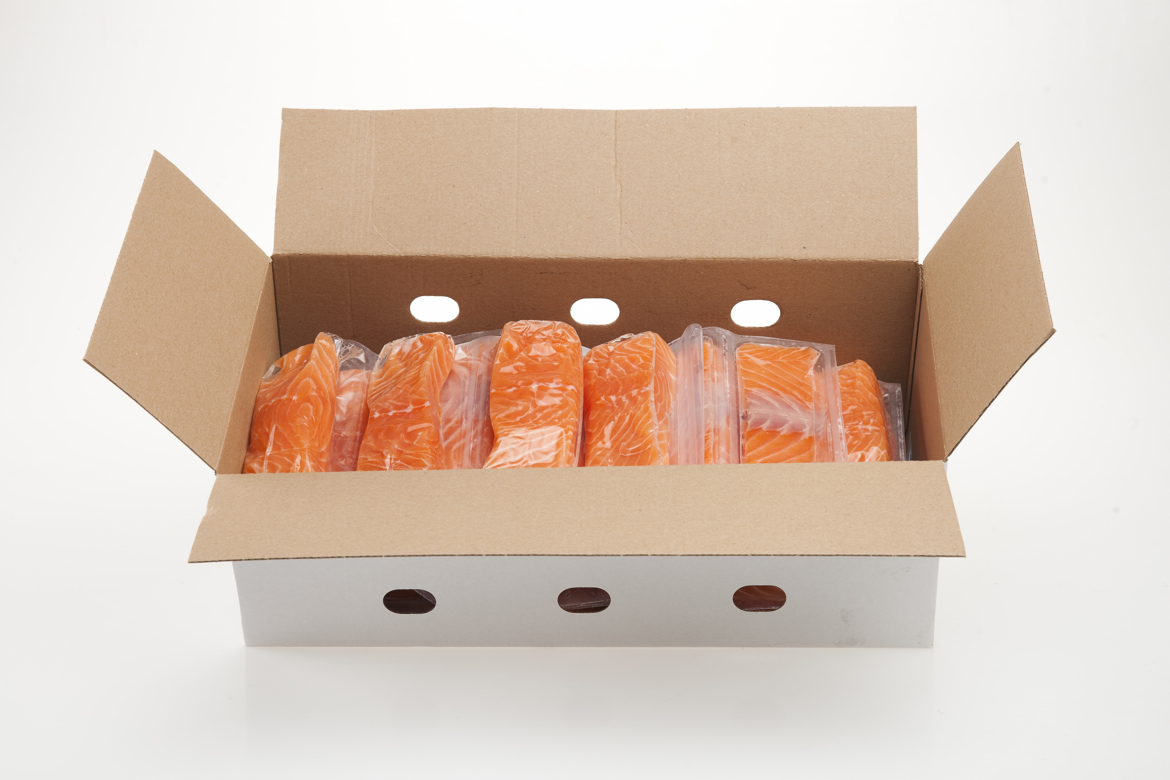 Bulk Salmon Export Packaging