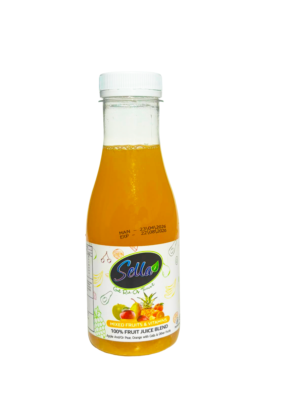 Sella Mixed Fruits & Vitamins 350ml