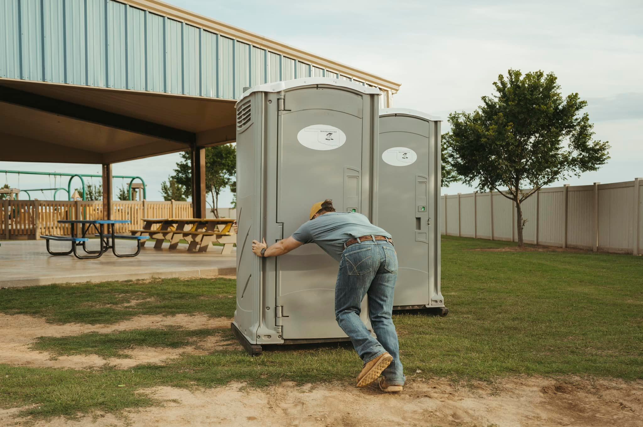 Portable toilets
