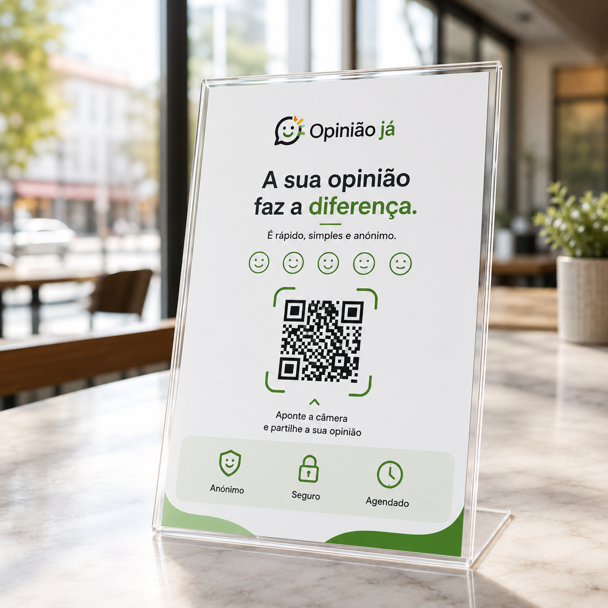 Colocar o adesivo