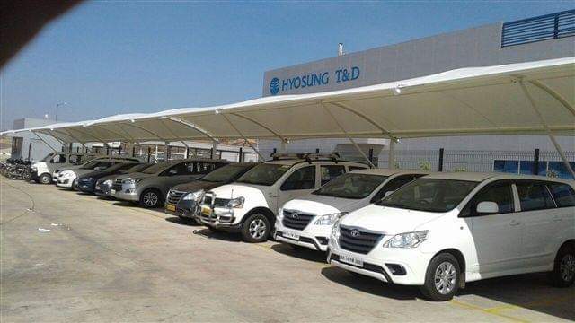 Car Parking Tensile Sheds