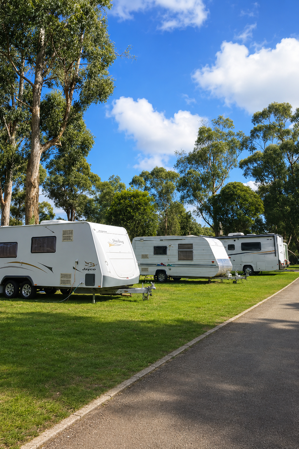 Powered Caravan Sites