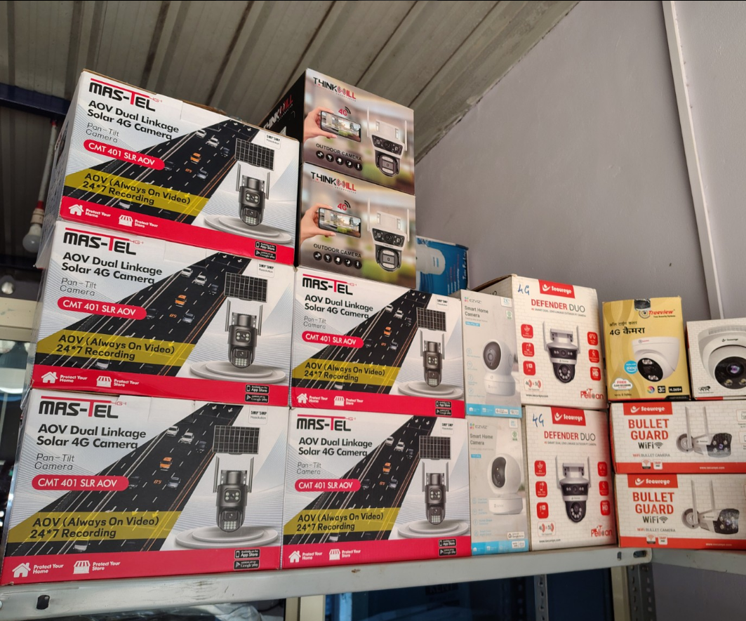 Solar 4G PT cameras in stock