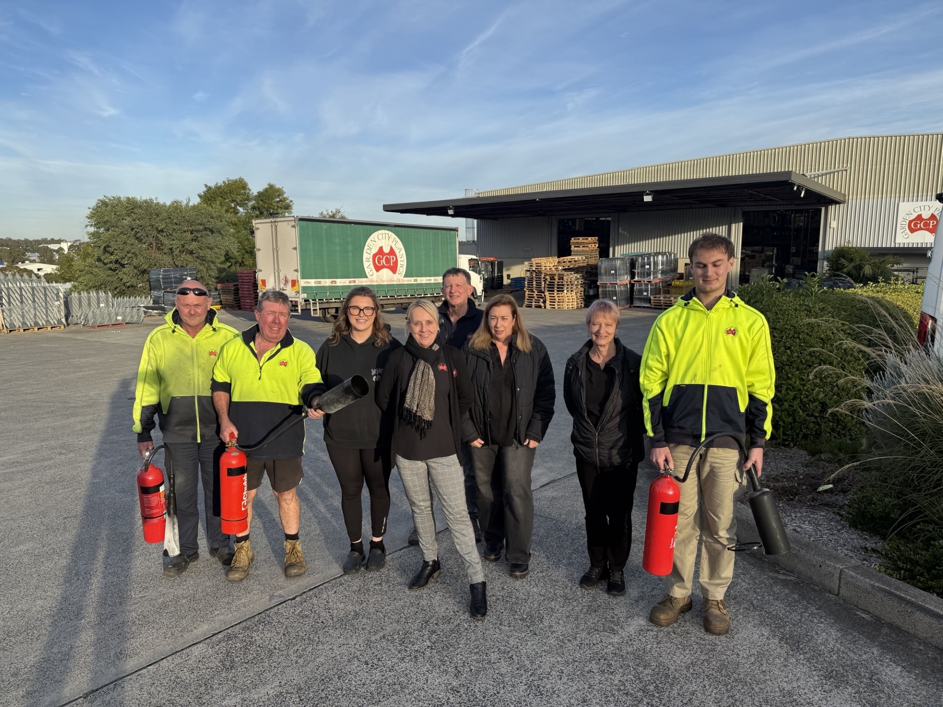 Garden City Plastics training session