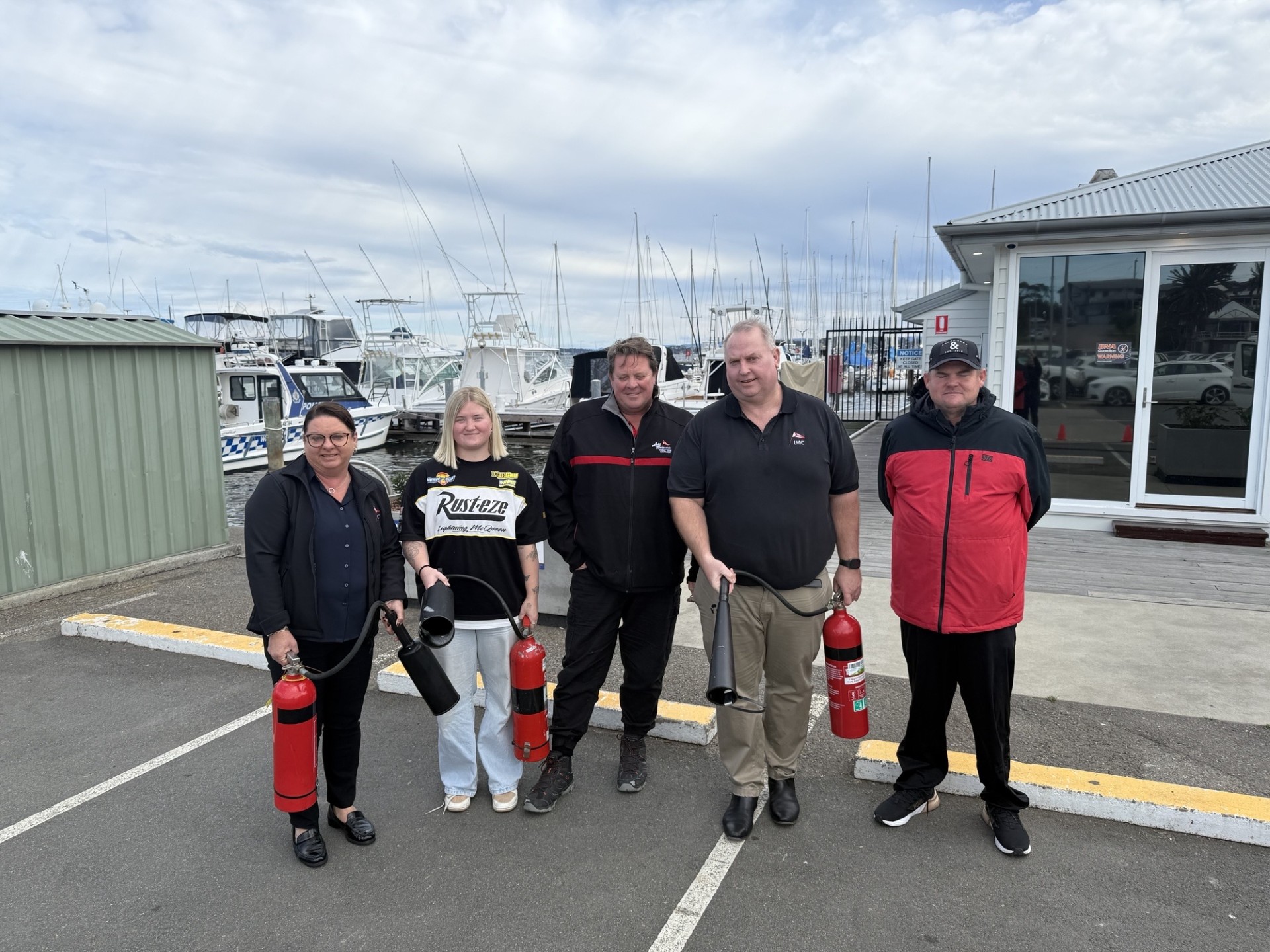Lake Macquarie Yacht Club training session