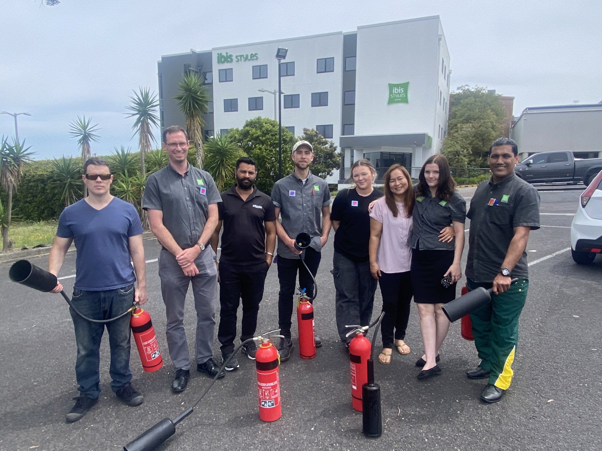 Ibis Styles Hotel training session