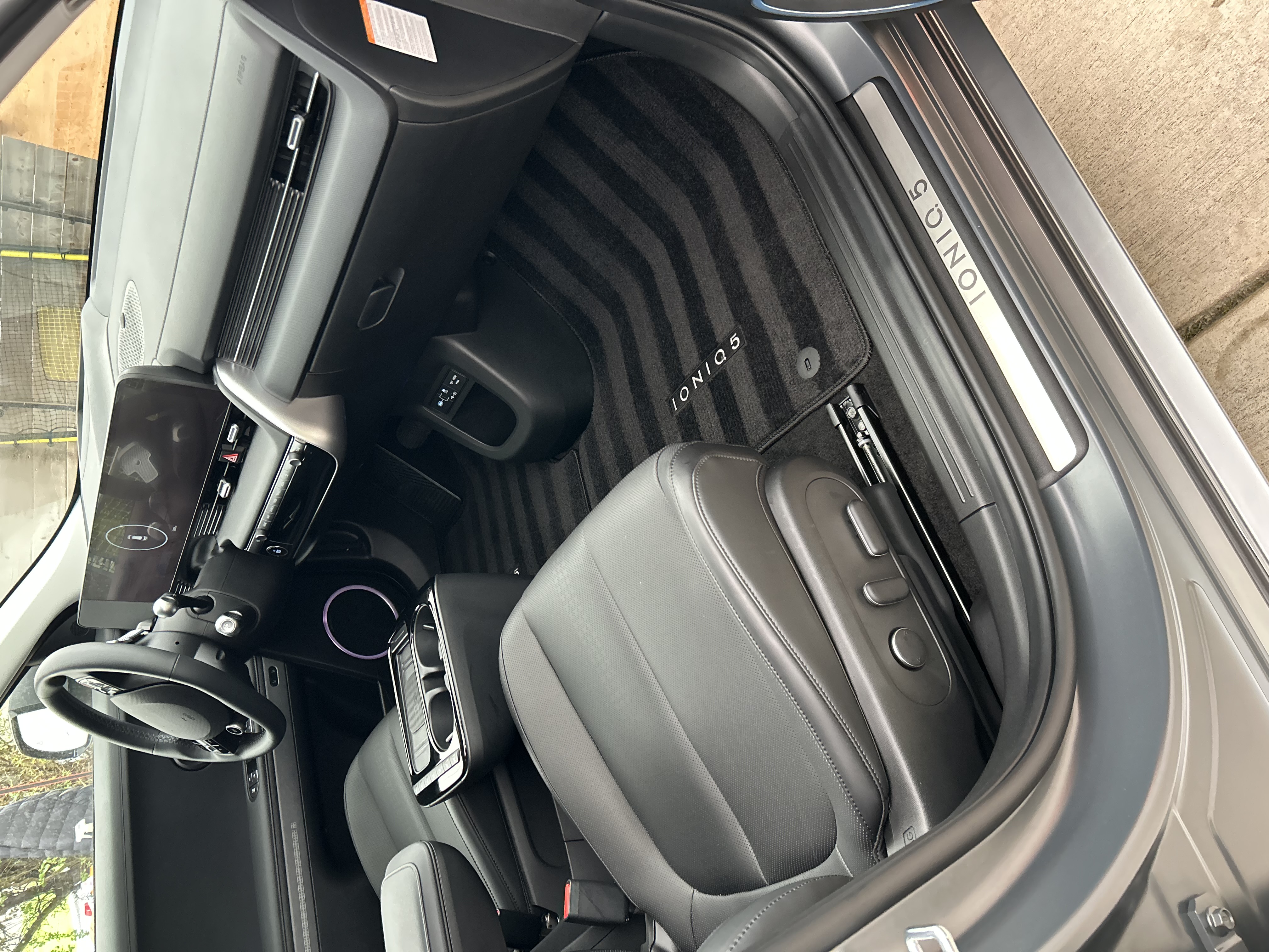 Hyundai Ioniq 5 — Interior Detail - after