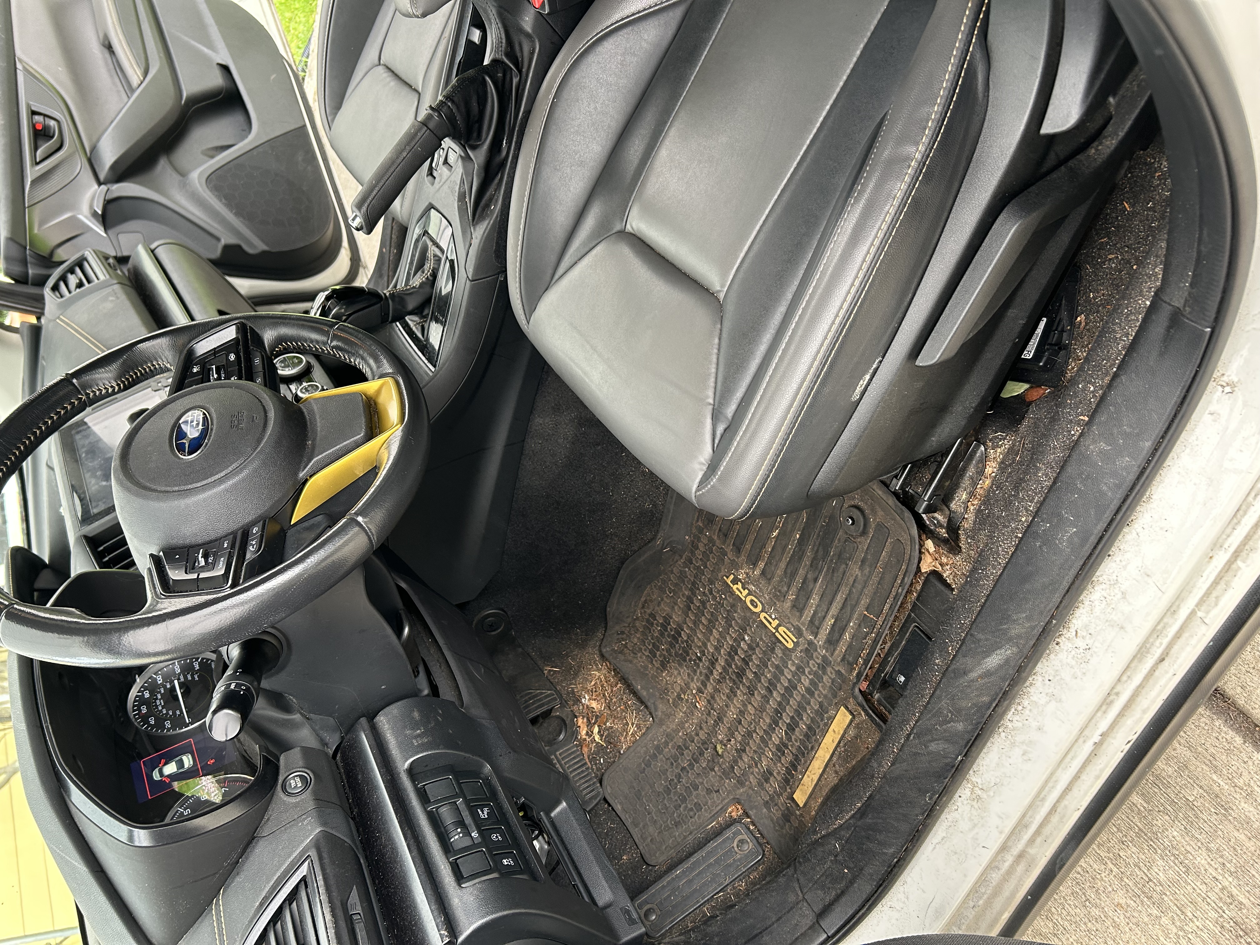 Subaru Sport — Full Interior Detail - before