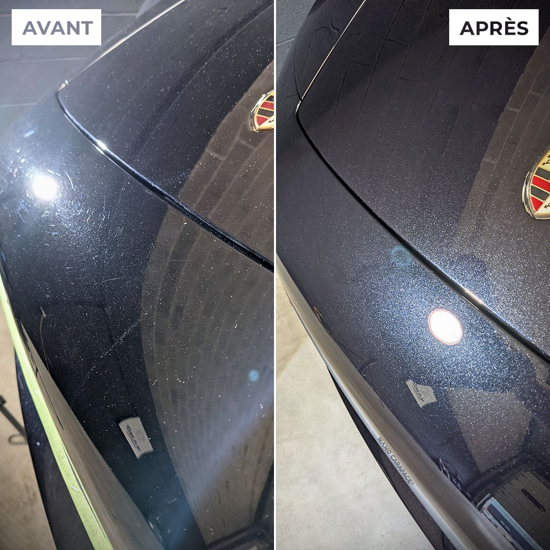 Polissage carrosserie — Avant / Après
