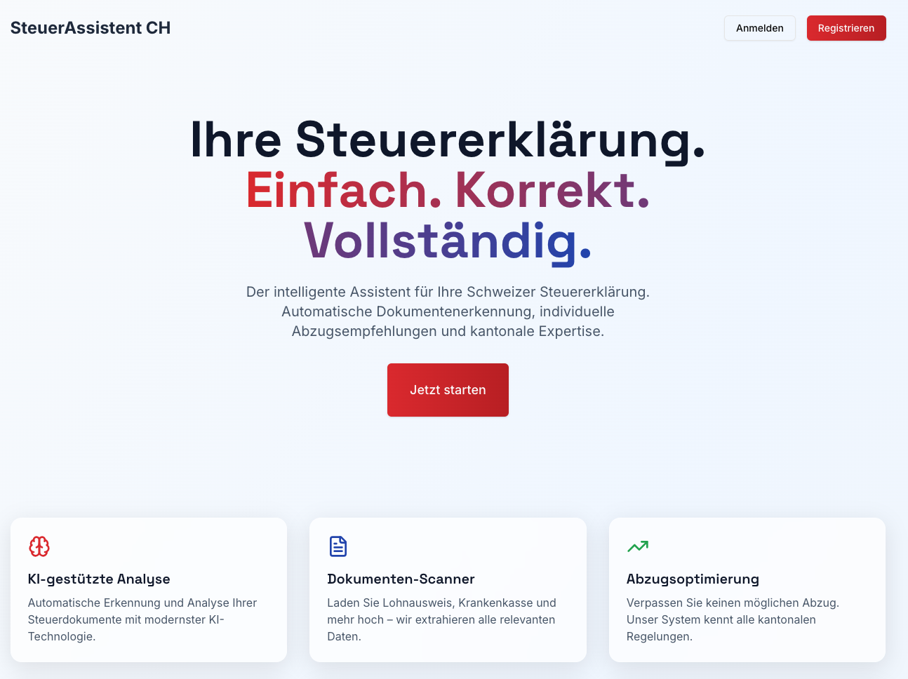 SteuerAssistent CH