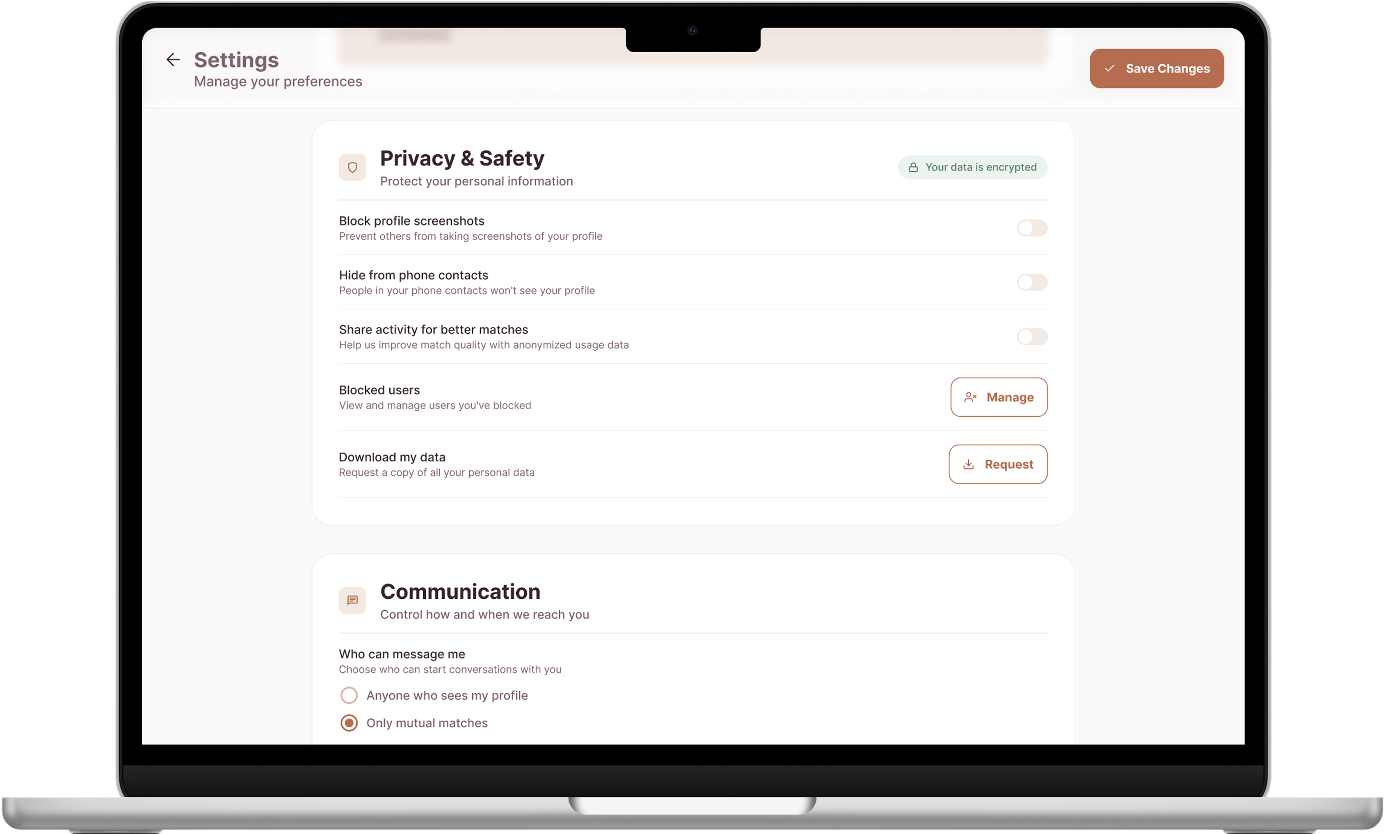 Privacy & Safety