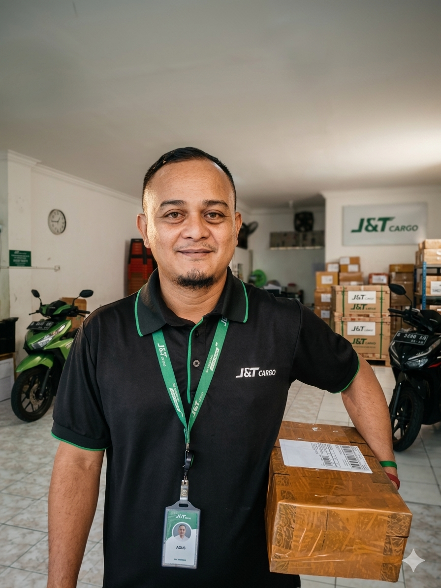 Friendly J&T Cargo courier