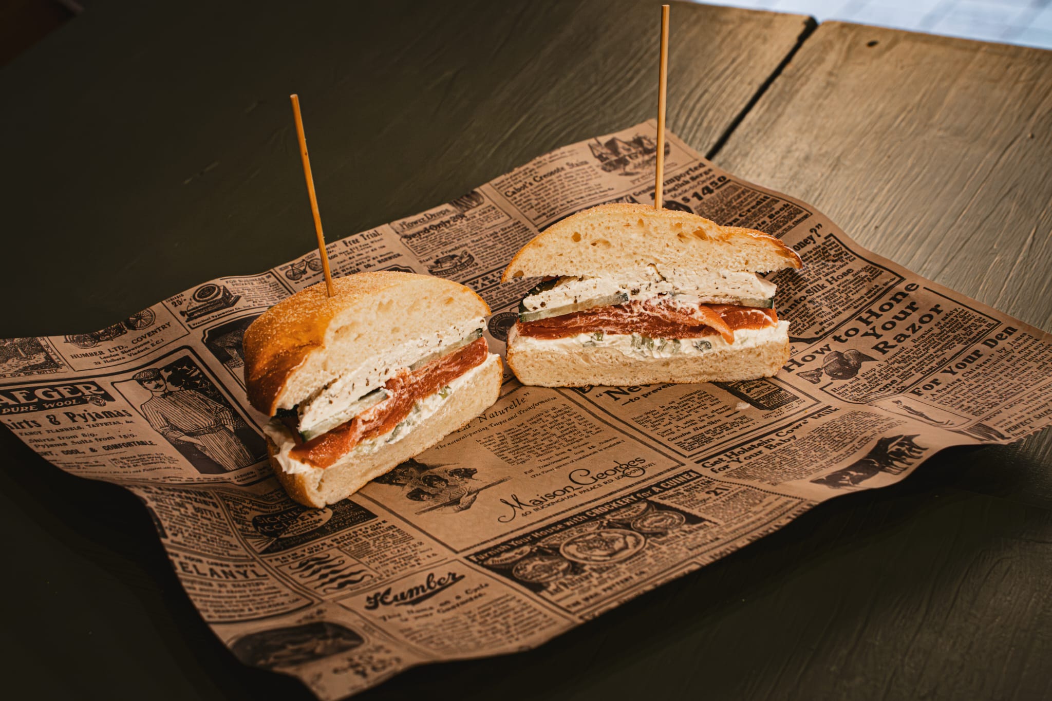 Smoked Salmon Bagel