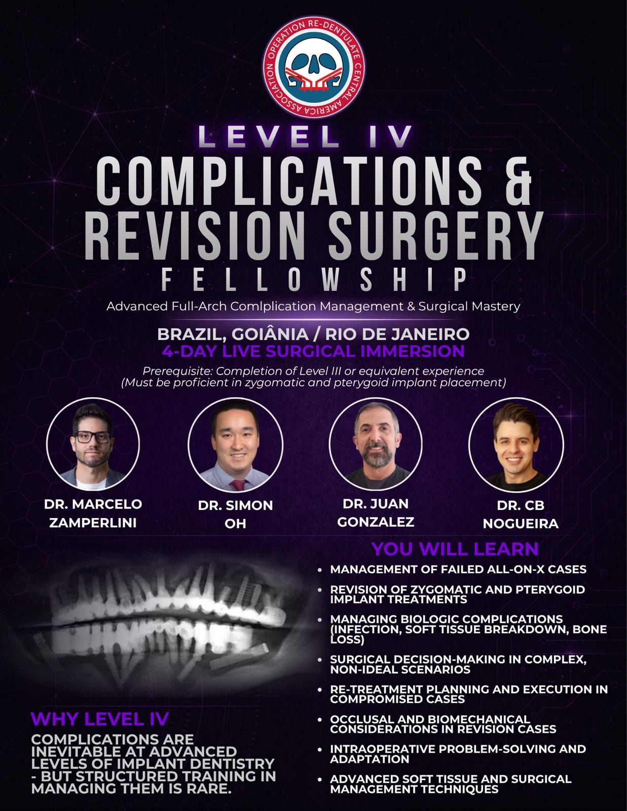 Level IV — Complications & Revision Surgery Fellowship